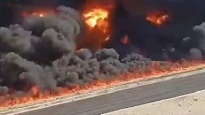 ارتفاع اصابات انفجار خط بترول الاسماعيلية الى 17 مصابا