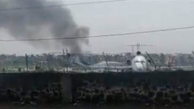  مصرع 7 أتراك فى تحطم طائرة عسكرية تركية 