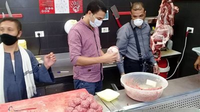 تحرير 139 محضر تمويني وضبط 100 طن ملح فاسد و إعدام طن ونصف لحوم وأحشاء بسوهاج