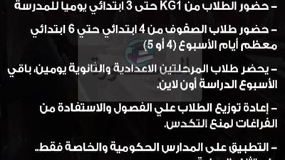 عاجل| وزير التربية والتعليم يعلن عن 6 قرارات جديدة تطبق علي الطلاب بداية من العام الدراسي الجديد