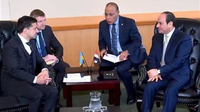 السيسي يبحث هاتفياً عدد من موضوعات التعاون الثنائي مع نظيره الأوكراني