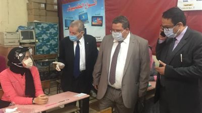  نائب الوزير للتعليم الفني يتفقد عدد من لجان محافظة الغربية