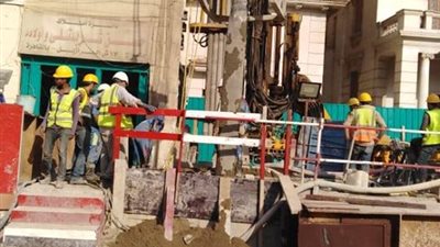 بالصور.. وزارة النقل تعلن استمرار تنفيذ أعمال استعادة كفاءة واصلاح عمارة الشربتلي و السور الخارجي واحد الغرف الملحقة به بسفارة دولة البحرين بالزمالك 