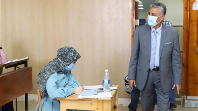 452 تقدموا لاختبارات القدرات لليوم الثانى بجامعة جنوب الوادى