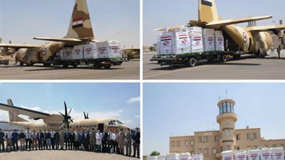 مصر تكثف الجسر الجوى لإرسال المساعدات العاجلة الى لبنان