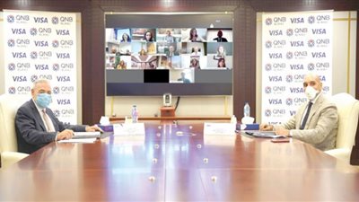 بنك QNB الأهلى يُجدد بروتوكول التعاون مع شركه Visa العالمية