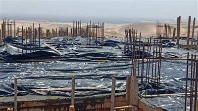  الإسكان: بدء صب أسقف الدور الخامس علوي بعمارات 