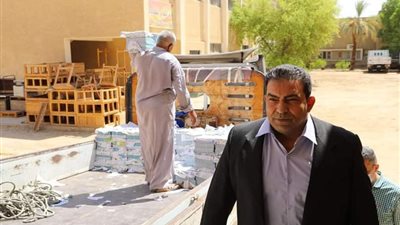 تعليم الوادى الجديد تتسلم دفعة جديدة من  الكتب الدراسية ( المرحلة الإبتدائية ) للفصل الدراسى الأول ٢٠٢٠ _ ٢٠٢١ م .