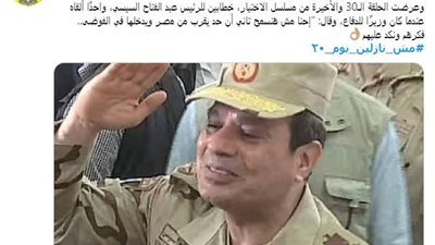 #مش_نازلين_يوم_20 ..محبو الرئيس يتصدون للجان الإرهاب 