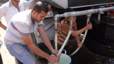 قطع المياه لمدة 8 ساعات عن بولاق الدكرور وأرض اللواء في الجيزة الجمعة