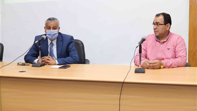 رئيس جامعة جنوب الوادى يشهد ورشة عمل عن التعليم الهجين