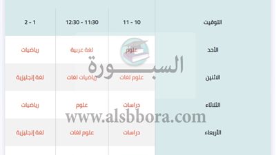 عاجل| التعليم تعلن عن جدول ترددات القنوات التعليمية والمنصات لجميع المراحل ومواعيد البث المباشر