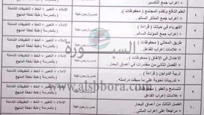 عاجل| توزيع الايام للبرامج التعليميه للمرحله الابتدائيه بالتليفزيون.. 