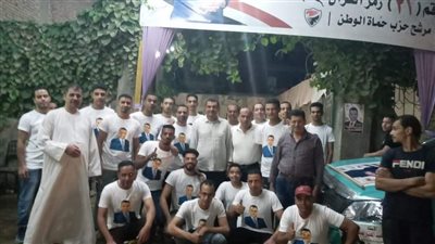 وسط احتفال جماهيرى .. عائلات  قريه زاويه أبو مسلم يؤيدون  المهندس أحمد عبد الغفار لعضوية مجلس النواب  