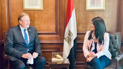 «المشاط» تبحث مع المنسق المقيم للأمم المتحدة في مصر تعزيز التعاون في إطار الشراكة الاستراتيجية 2018-2022