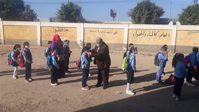 انتظام الدراسة بمدارس محافظة المنيا فى أول أيام العام الدراسى 2020 / 2021 