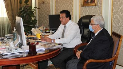 وزير التعليم العالى يلتقى عددًا من العلماء المصريين بالجامعات اليابانية