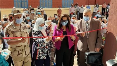  الدكتورة منال عوض تفتتح ٤ مدارس بمدن دمياط وعزبة البرج ورأس البر 