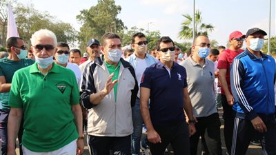احتفالا باليوم العالمي للمشي... وزير الشباب والرياضة يشارك بمهرجان للمشي بالاسماعيليه