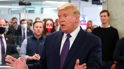 ترامب: نتقدم بشكل حازم في الانتخابات