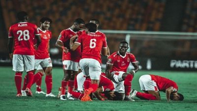 الاهلى يضرب موعدا فى نصف نهائى الكأس امام الاتحاد بعد الفوز على ابوقير للاسمدة