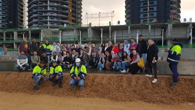 رئيس الجهاز: استقبال أساتذة وطلاب كليتى الهندسة والفنون التطبيقية بجامعة القاهرة لزيارة مشروعات 