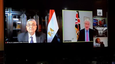 وزير الكهرباء والطاقة المتجددة يشارك فى أول ندوة وزارية افتراضية بين المملكة المتحدة وأفريقيا حول الطاقة المتجددة