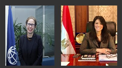 وزيرة التعاون الدولي تلتقي المدير الإقليمي للبنك الدولي لمتابعة أعمال البعثة الخاصة بإطار تمويل سياسات التنمية 