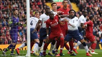 القنوات الناقلة لمباراة ليفربول وتوتنهام فى البريمير ليج