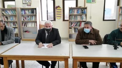 تعليم الاسكندرية يناقش آليات العمل بامن الادارات التعليمية