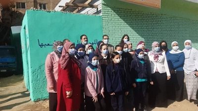 اختيار مدرسة الأمام الحسينى اول مدرسة مجتمعية على مستوى الجيزة 