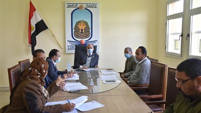 انعقاد مجلس شئون الدراسات العليا والبحوث بجامعة الأقصر