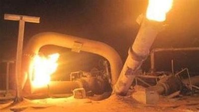 التفاصيل الكاملة بشأن تفجير خط الغاز بالعريش