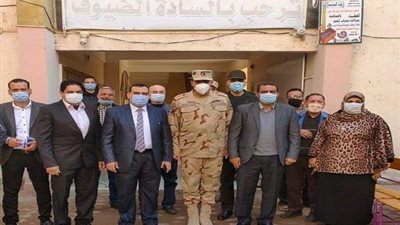 تجنيد طنطا توقع الكشف الطبي على الطلاب ذوي الاحتياجات الخاصة بمدرسة الأمل للصم وضعاف السمع بشبين الكوم 