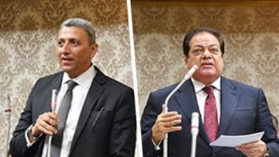 هام| فوز أحمد سعد الدين ومحمد أبو العينين بمنصب وكيلى مجلس النواب