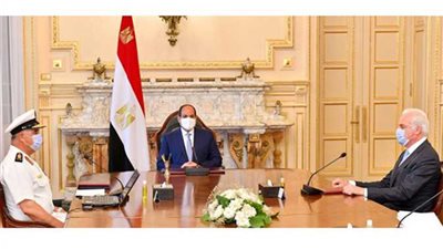  السيسي يستقبل رئيس 