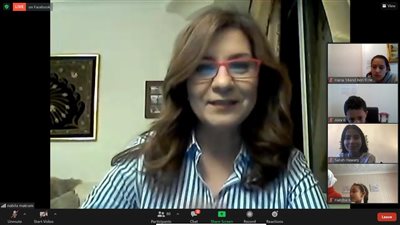 وزيرة الهجرة والقنصل العام المصري يفتتحان المعسكر الثامن لـ 