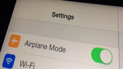 كيف تستخدم الإنترنت بعد تشغيل وضع الطيران؟