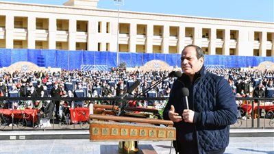بالصور.. السيسي يقوم بزيارة تفقدية لأكاديمية الشرطة