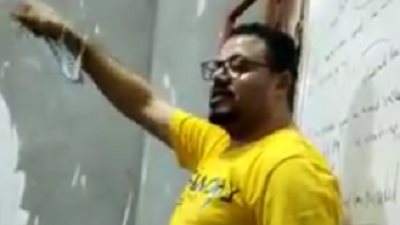 شاهد.. هذا المدرس ضرب طارق شوقى ومنصاته وقنواته التعليمية فى مقتل ..علم عليهم