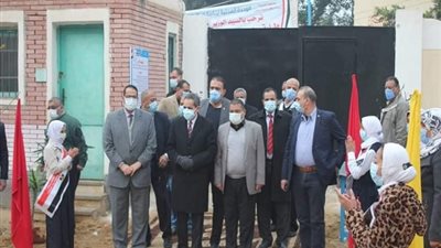 محافظ الغربية يفتتح مدرستين بمركز بسيون بتكلفة ١٠ ملايين جنيه