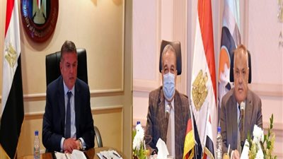 وزيرا قطاع الأعمال والإنتاج الحربي ورئيس العربية للتصنيع يناقشون دراسات الجدوي لإنشاء مصنع إنتاج إطارات المركبات بكافة أنواعها  