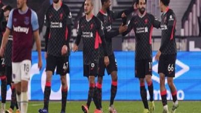 محمد صلاح يقود ليفربول للفوز على وست هام بثلاثية.. فيديو