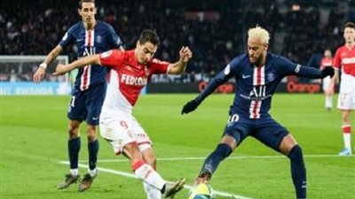 ليلة سقوط باريس سان جيرمان امام موناكو