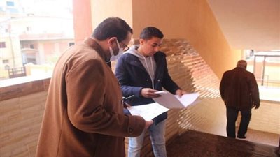 تشكيل 5 لجان استعدادا لامتحانات التيرم الاول بالغربية