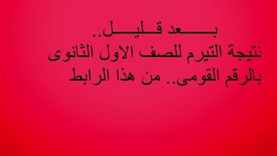 بعد قليل.. نتيجة التيرم للصف الاول الثانوى بالرقم القومى.. من خلال هذا الرابط