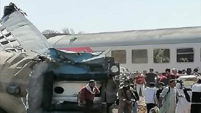 عاجل| الصحة: مصرع واصابة 98 مواطناً في حادث قطاري سوهاج