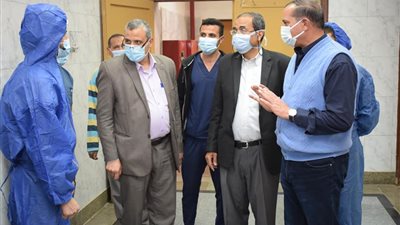 بالصور.. تشغيل مستشفى للعزل بجامعة سوهاج