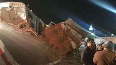 النيابة العامة تبدأ في التحقيق في حادث اصطدام قطار السويس بسيارة نقل