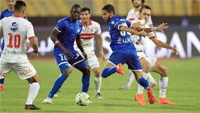 الزمالك يحافظ على القمة بهدفين فى شباك سموحة 